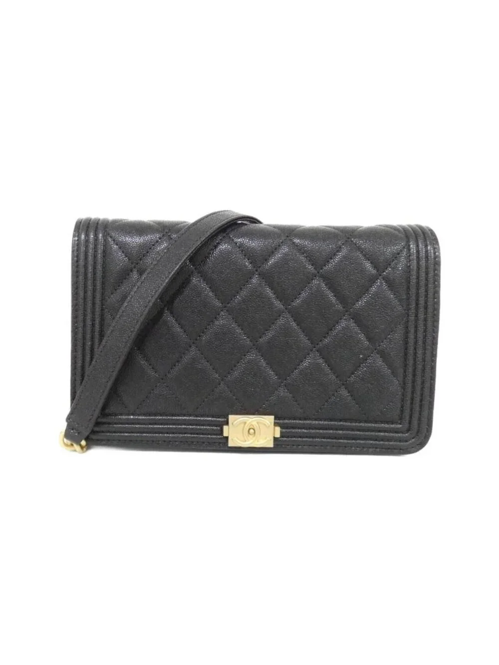 Chanel Boy Line Chain Wallet Shoulder